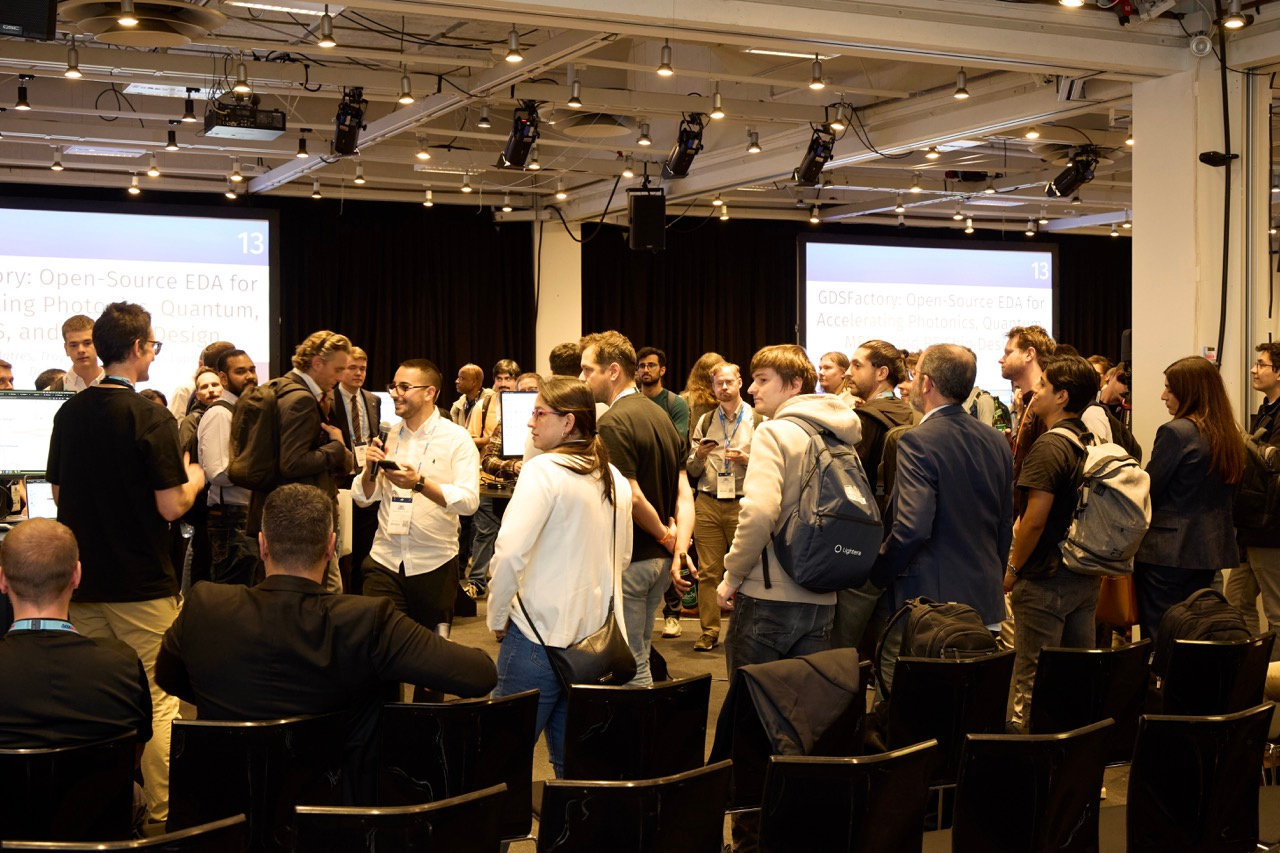 Photo of Hack Your Research at ECOC 2025