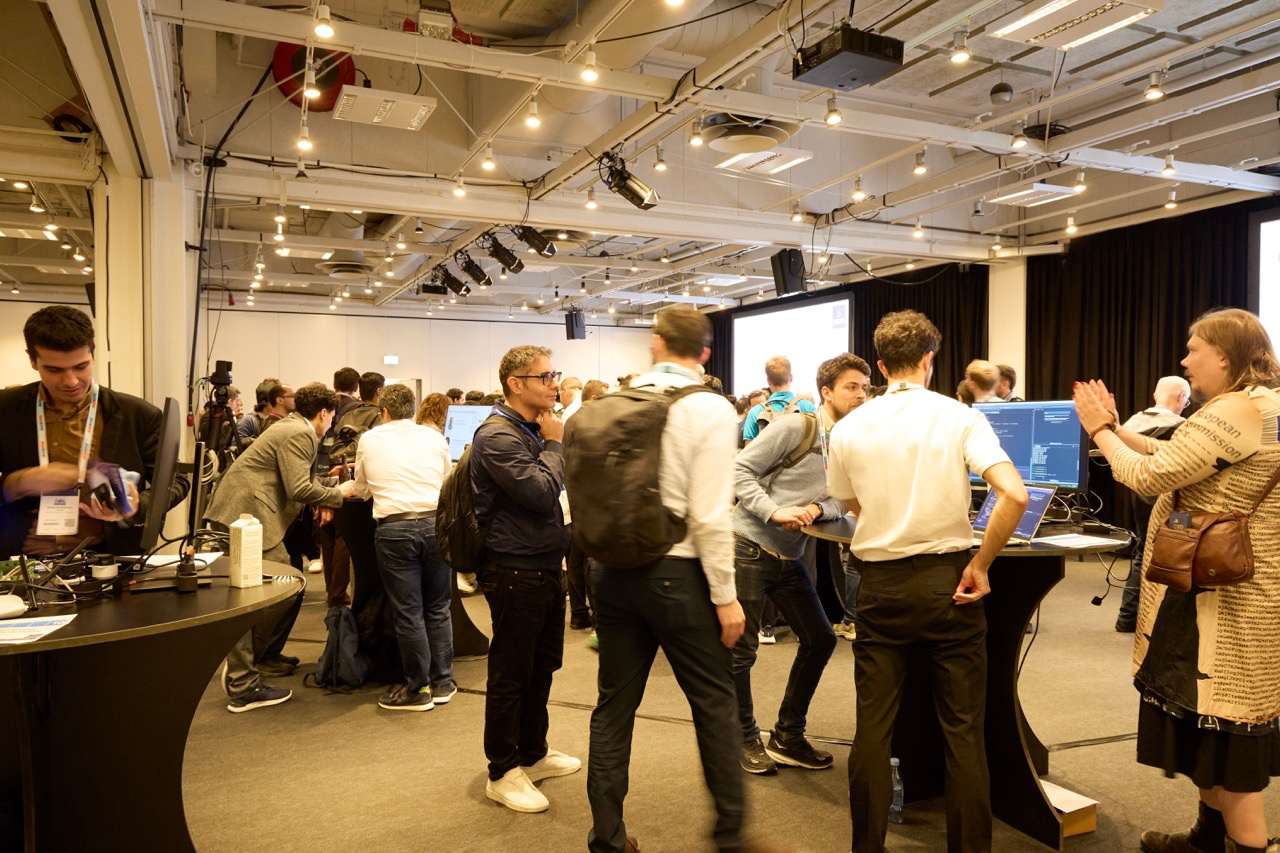 Photo of Hack Your Research at ECOC 2025