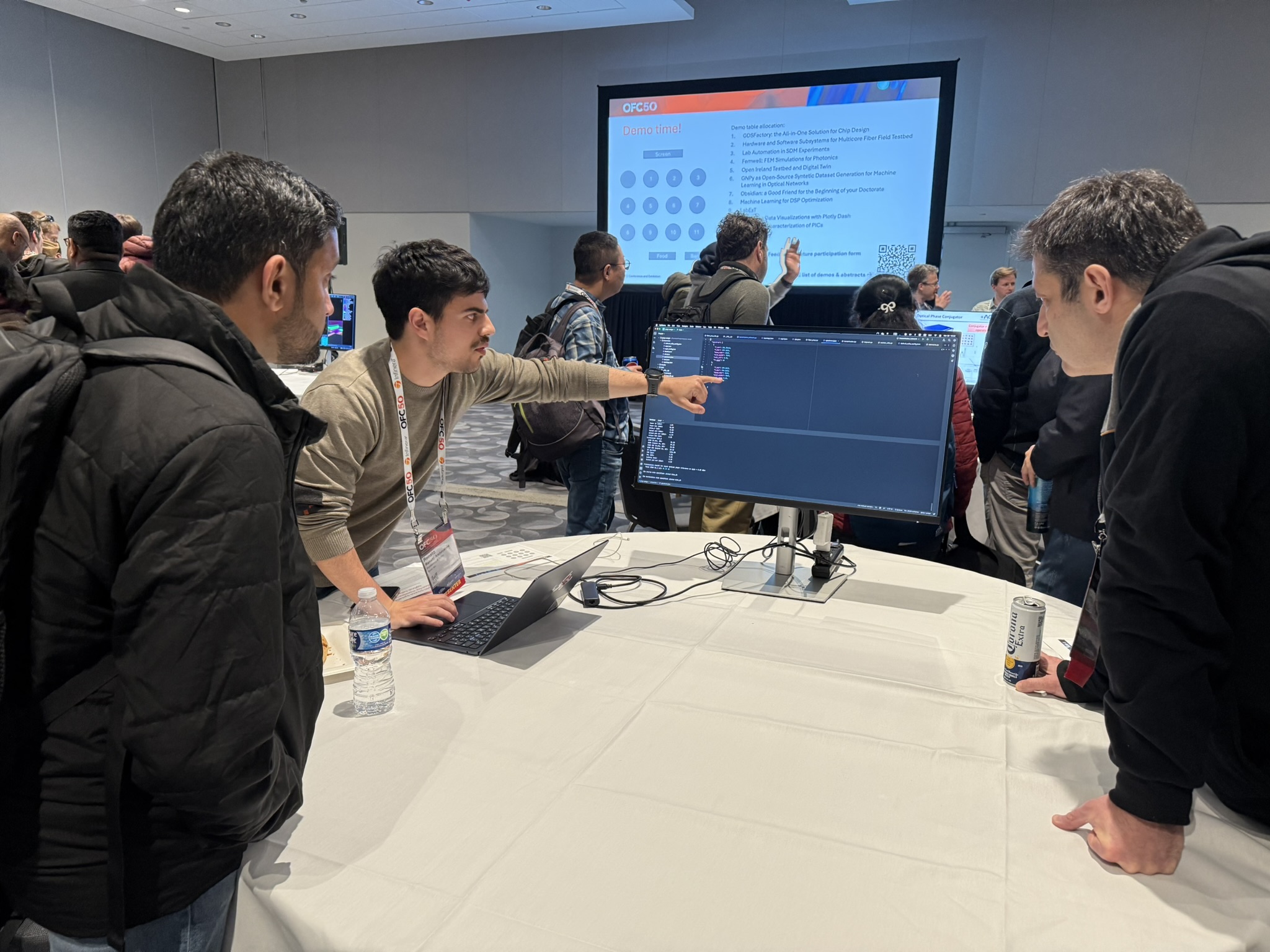 Photo of Hack Your Research at OFC 2025