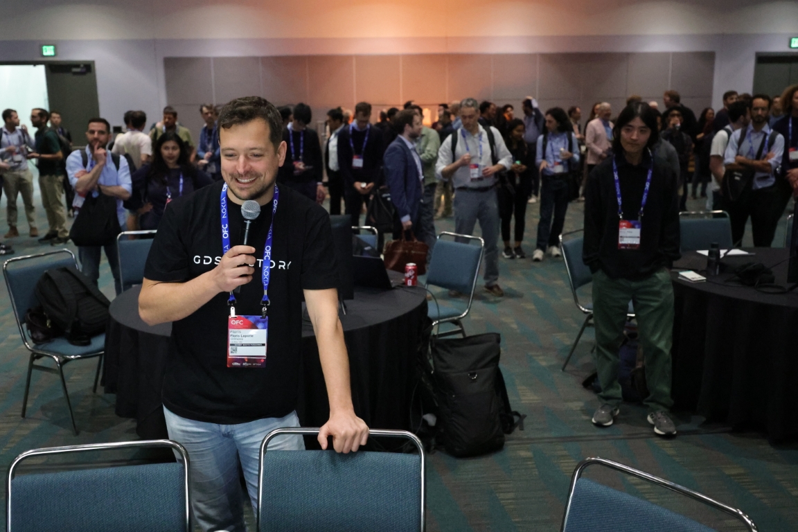 Photo of Hack Your Research at OFC 2026