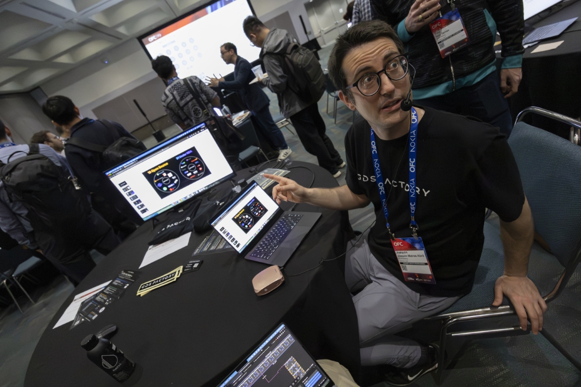 Photo of Hack Your Research at OFC 2026